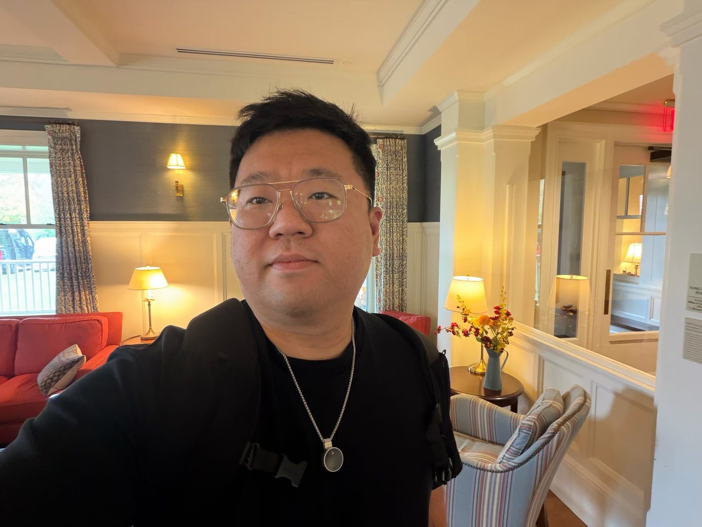 Edward Yu on a campus visit